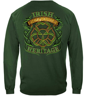 More Picture, Irish Firefighter Premium Long Sleeves