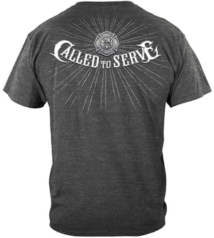 More Picture, Firefighter Called To Serve Premium T-Shirt