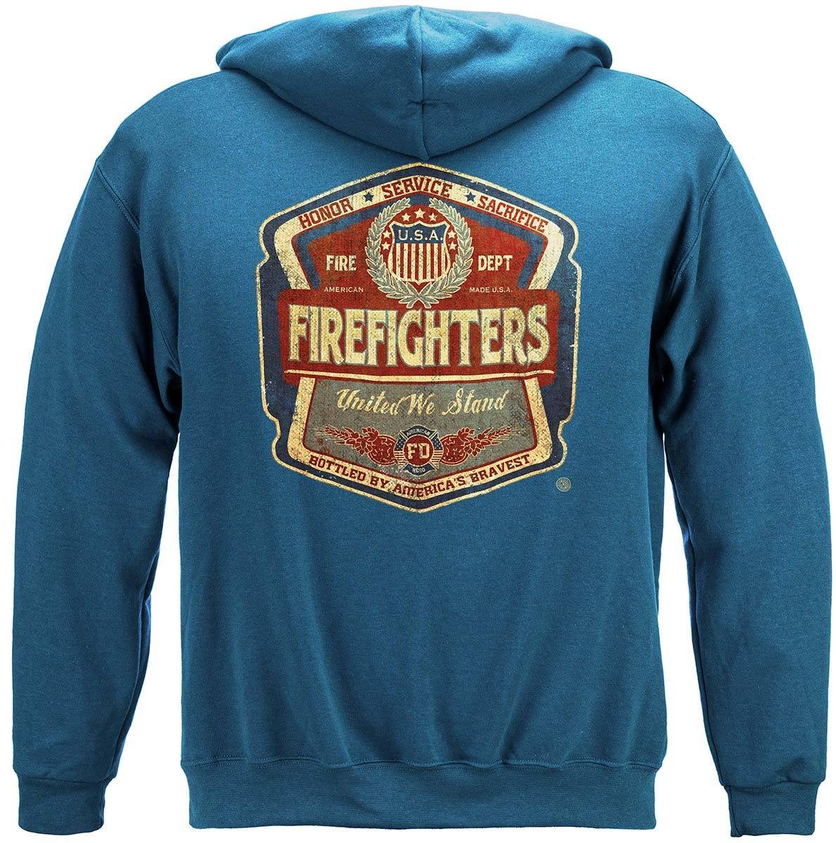 Firefighter Denim Fade Premium T-Shirt
