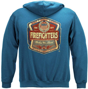 More Picture, Firefighter Denim Fade Premium T-Shirt