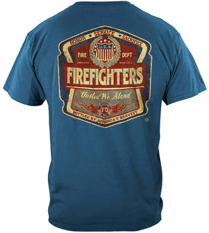 More Picture, Firefighter Denim Fade Premium Long Sleeves