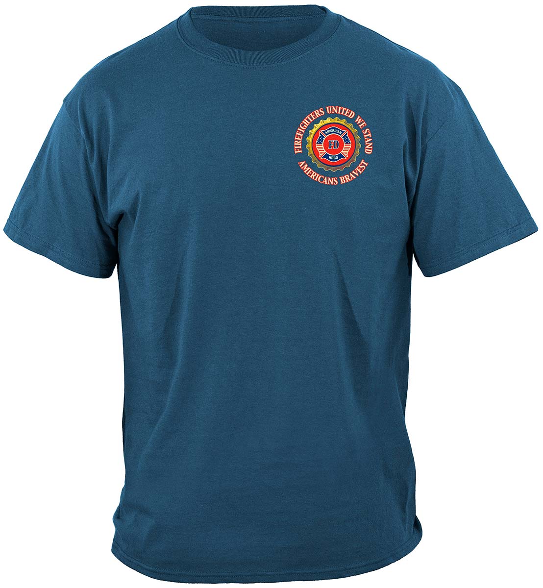 Firefighter Denim Fade Premium T-Shirt