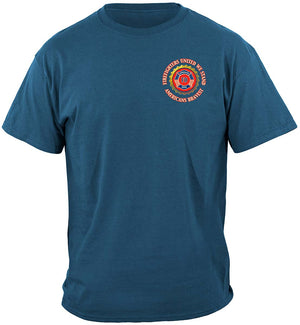 More Picture, Firefighter Denim Fade Premium Long Sleeves