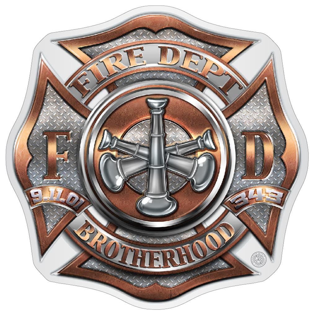 3  Bugle Ranking Premium Reflective Decal