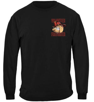 More Picture, Fire Dog Volunteer Premium Long Sleeves