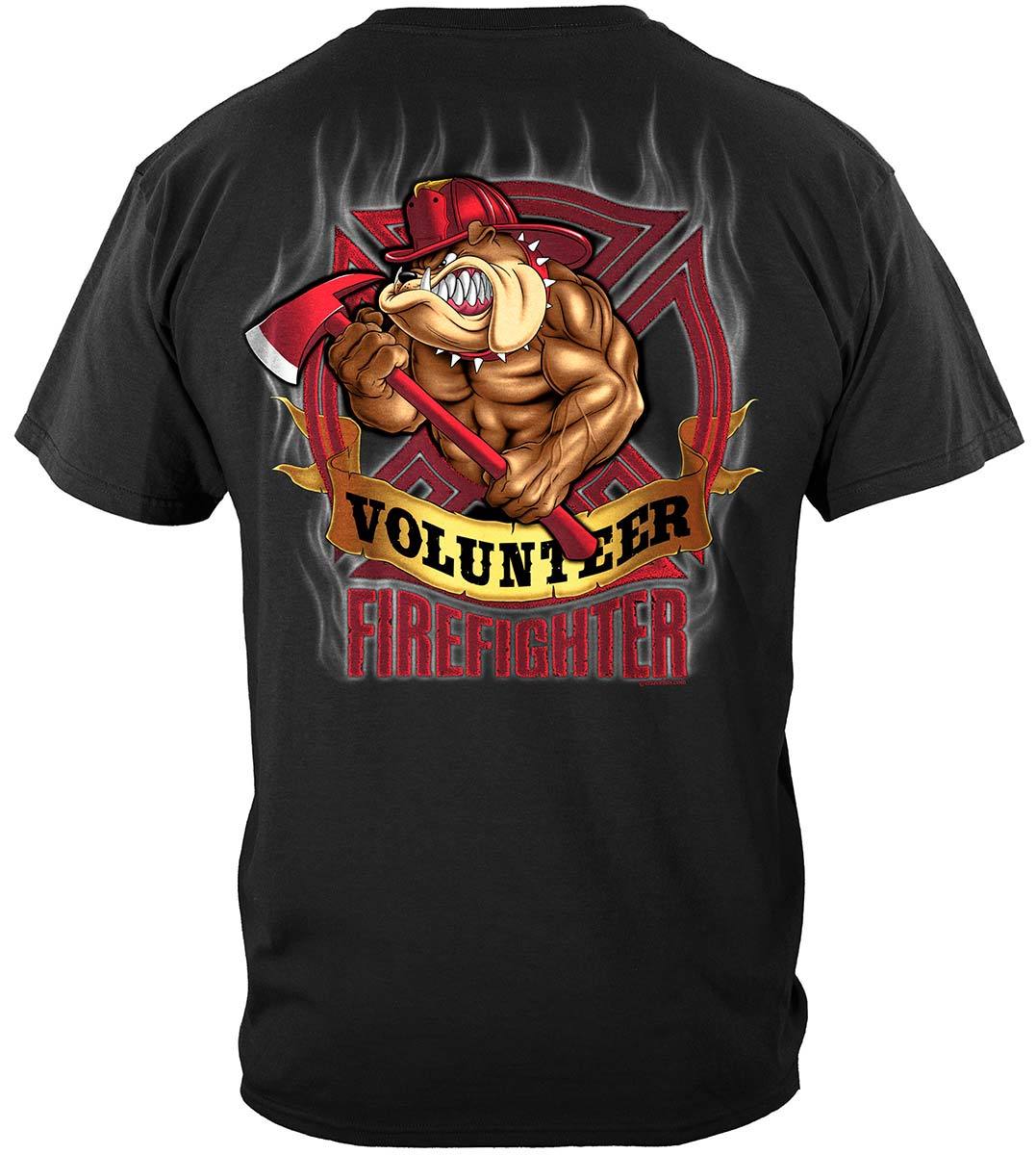 Fire Dog Volunteer Premium Long Sleeves
