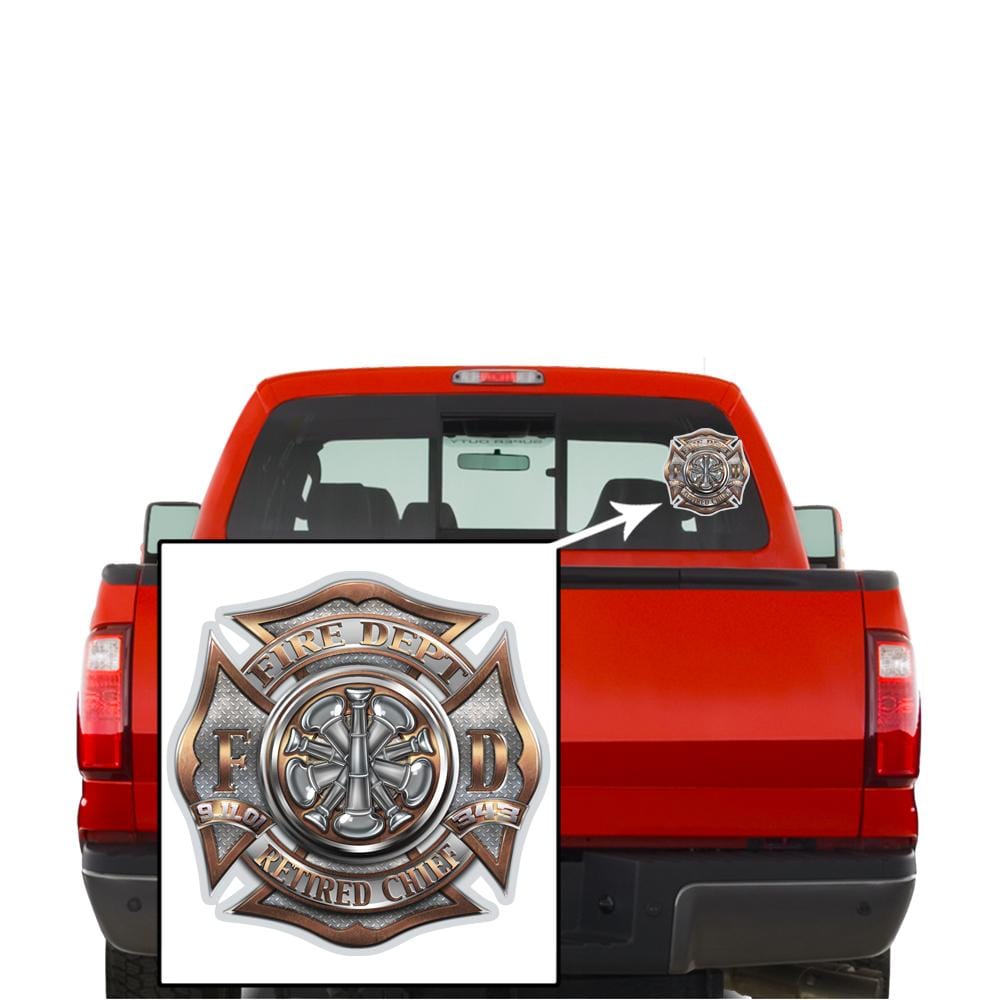 RETIRED Chief Premium Reflective Decal