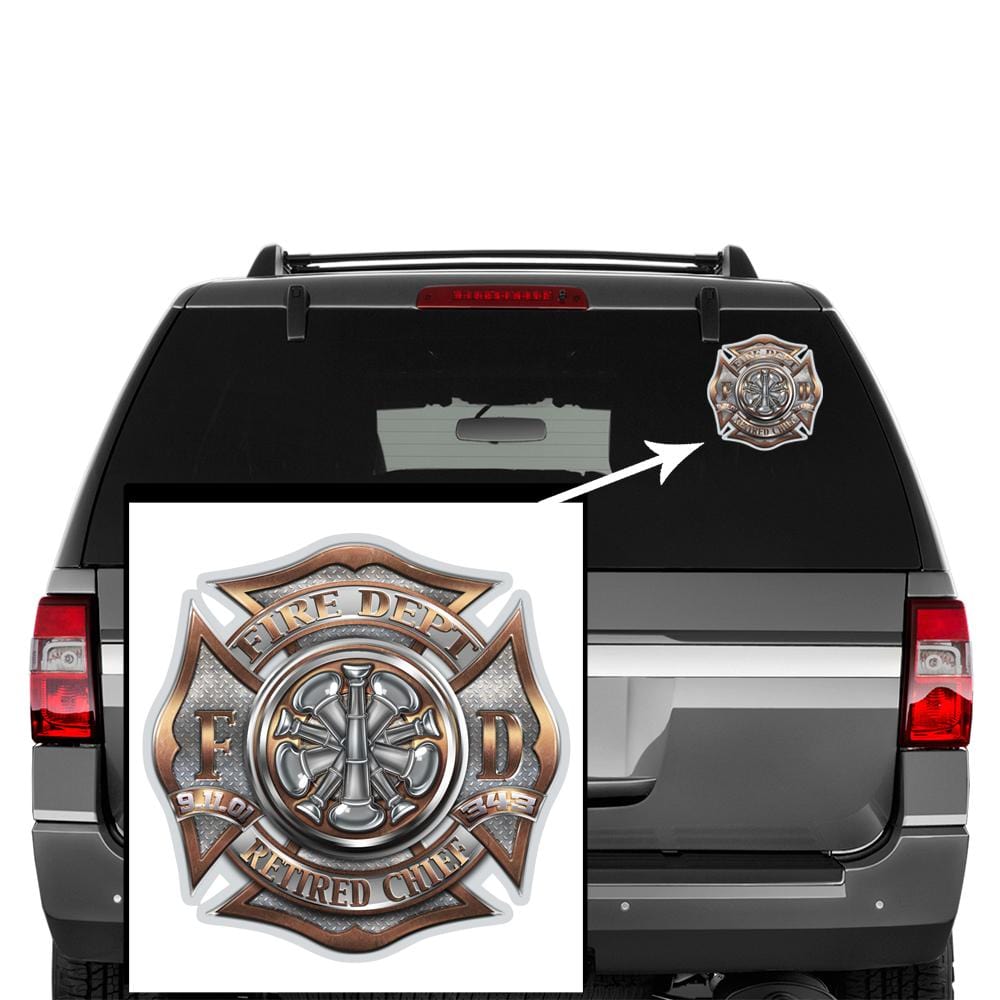 RETIRED Chief Premium Reflective Decal