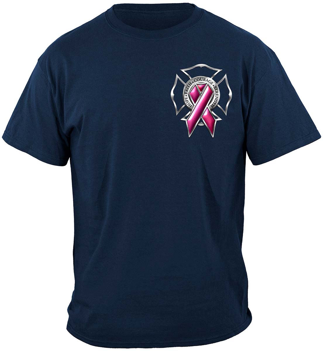 Firefighter Race For A Cure Premium T-Shirt