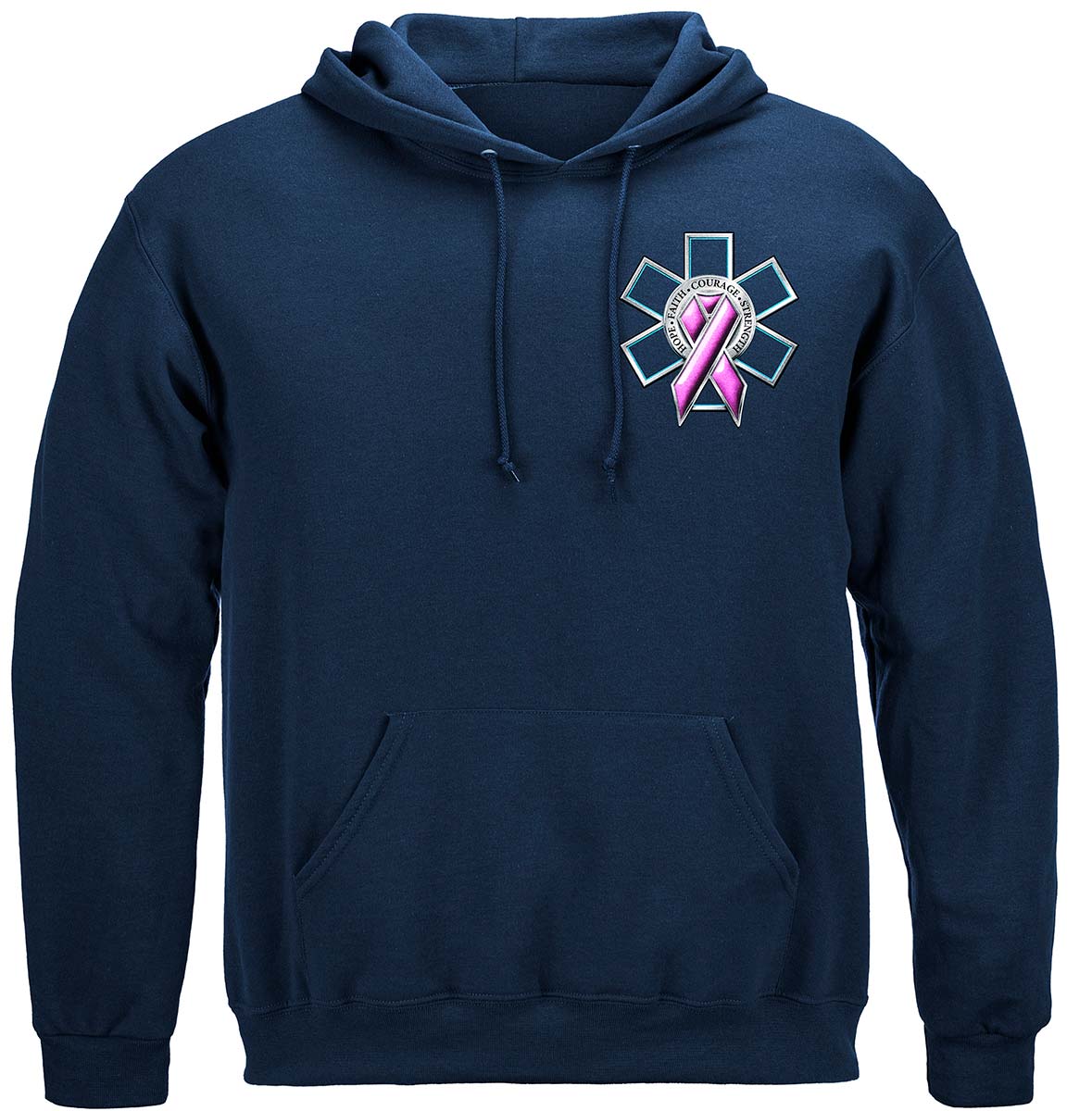 EMS Race For A Cure Premium Hooded Sweat Shirt