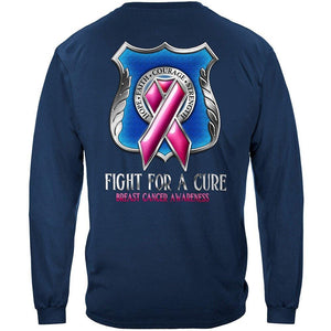 More Picture, Police Race for a Cure Premium Hooded Sweat Shirt