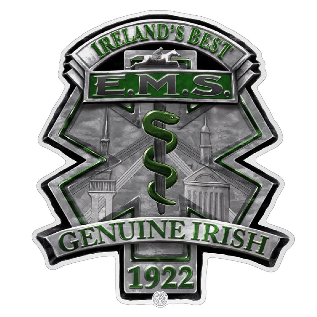 EMS Ireland Best Premium Reflective Decal