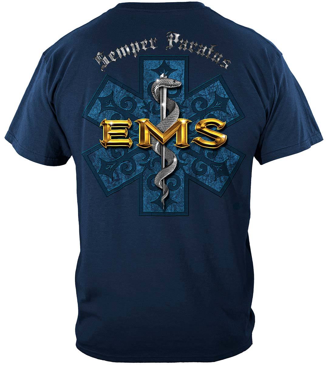 EMS Semper Paratus Premium Hooded Sweat Shirt