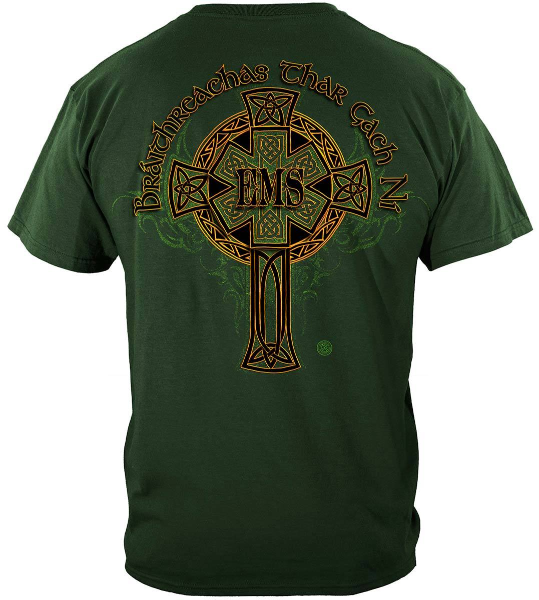 Irish EMS Gold Cross Premium T-Shirt