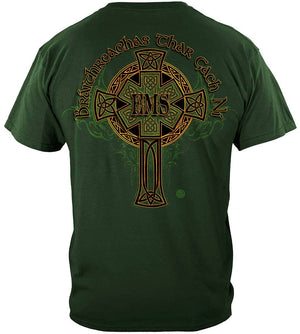 More Picture, Irish EMS Gold Cross Premium T-Shirt