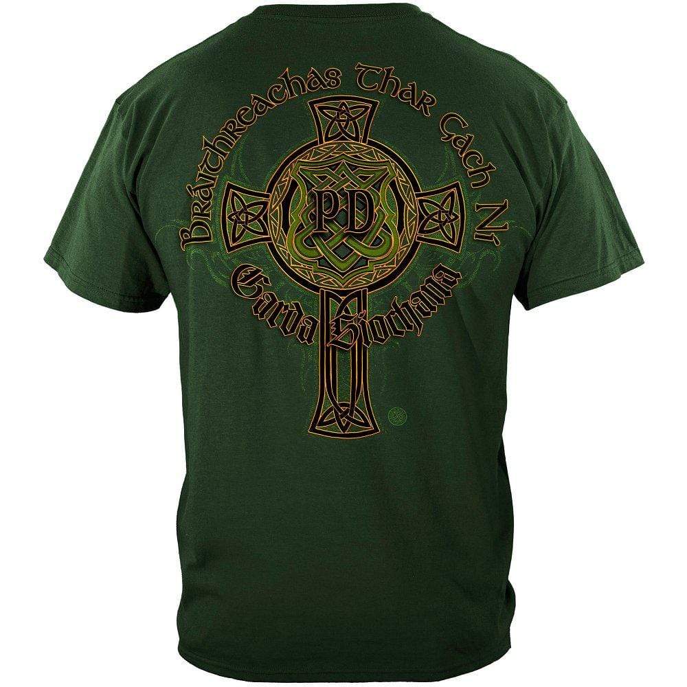 Irish Police Gold Cross Premium T-Shirt