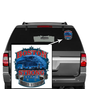More Picture, Boston Strong Premium Reflective Decal