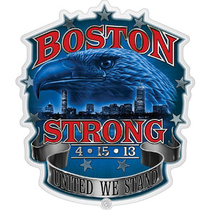 More Picture, Boston Strong Premium Reflective Decal