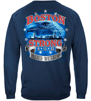 More Picture, United We Stand Boston Strong Premium Hooded Sweat Shirt