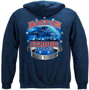More Picture, United We Stand Boston Strong Premium Hooded Sweat Shirt