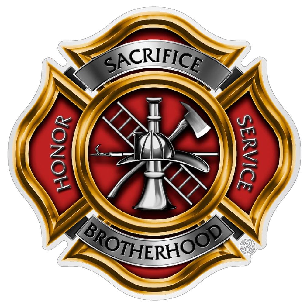 FIREFIGHTER PIKES Premium Reflective Decal