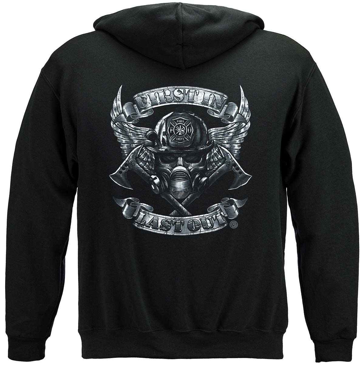 Steel Fire Wings With Foil Stamp Premium T-Shirt
