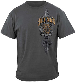 More Picture, Firefighter Vintage Premium T-Shirt