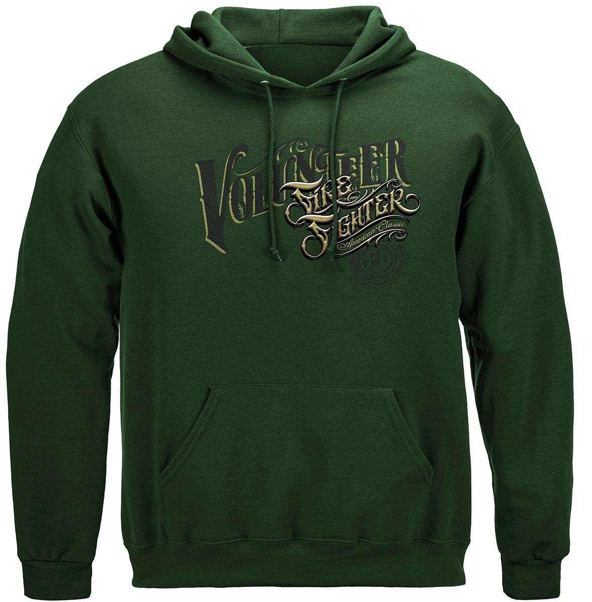 Firefighter Volunteer American Classic Premium Long Sleeves