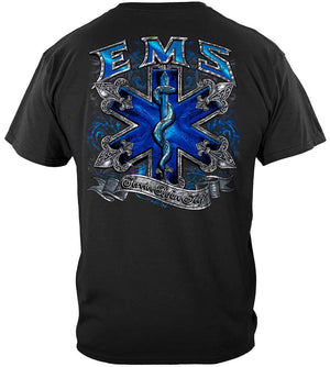 More Picture, EMS Steel Silver Foil Premium Hooded Sweat Shirt