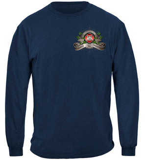 More Picture, Firefighter Traditional Anique Pump Truck Premium Hooded Sweat Shirt