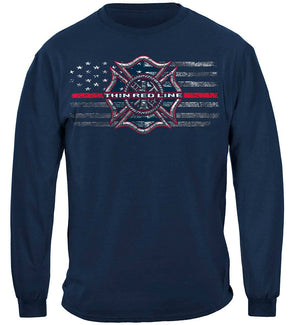 More Picture, Thin Red Line Firefighter Premium T-Shirt