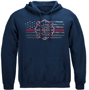 More Picture, Thin Red Line Firefighter Premium T-Shirt
