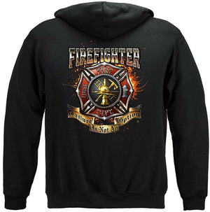 More Picture, Firefighter Failure Is Not An Option Premium Hooded Sweat Shirt