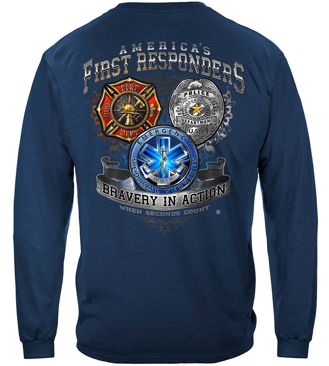 America's First Responders Premium Long Sleeves