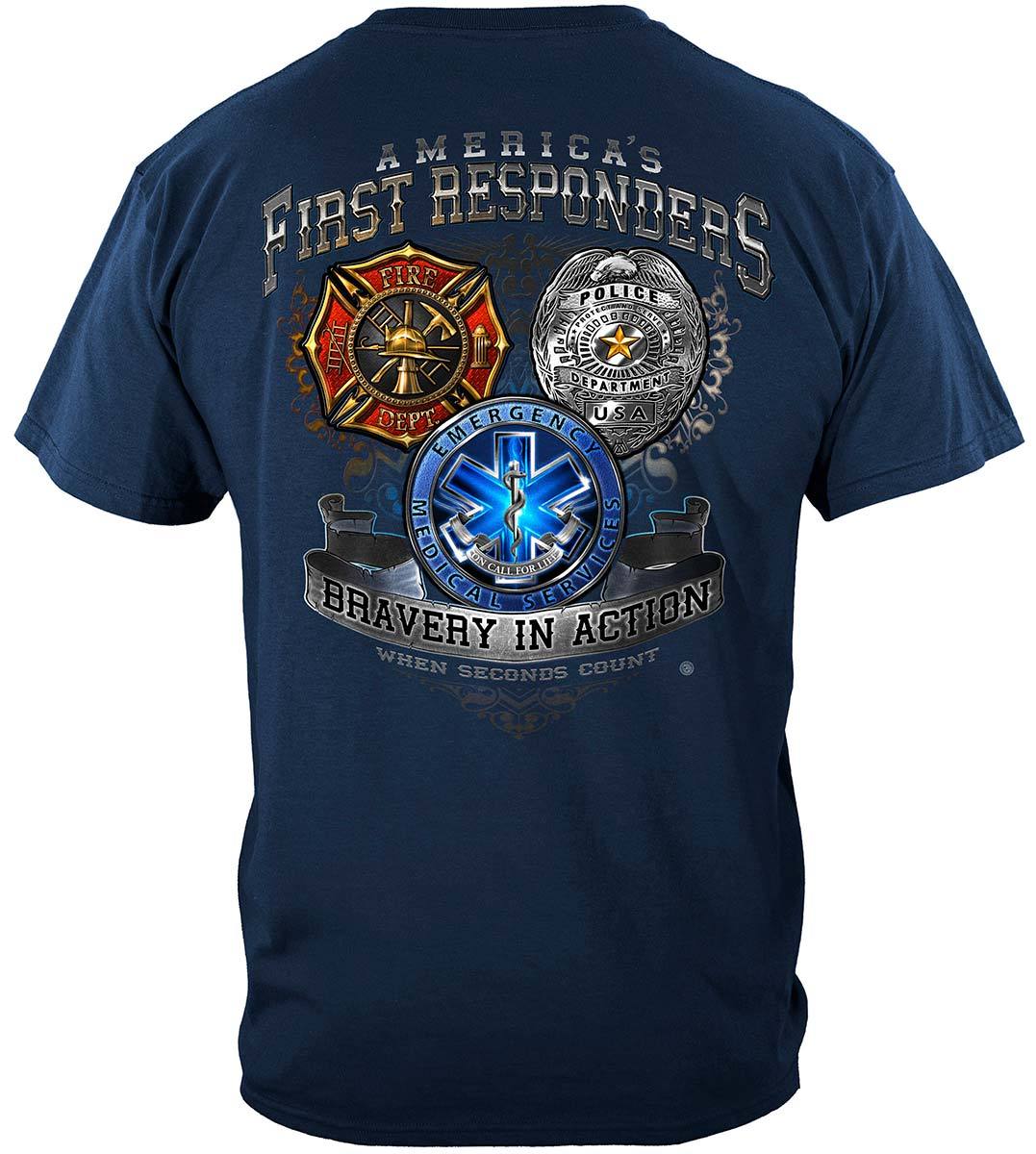 America's First Responders Premium T-Shirt