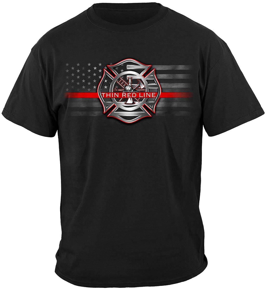 Firefighter I Stand for the Flag kneel for the fallen Premium T-Shirt