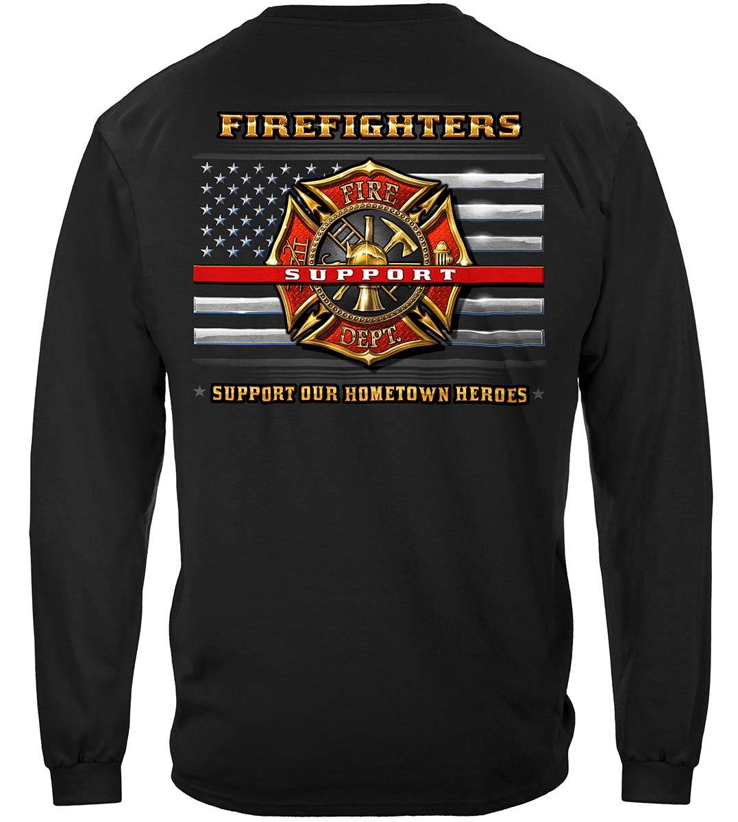 Firefighter Support Premium Long Sleeves