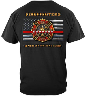 More Picture, Firefighter Support Premium T-Shirt