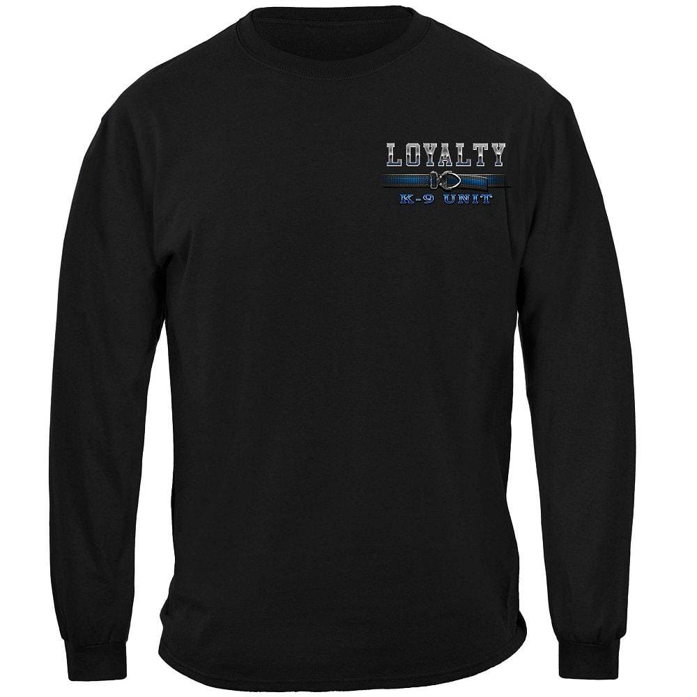 Loyalty K 9 Unit Premium Hooded Sweat Shirt