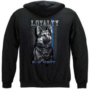 More Picture, Loyalty K 9 Unit Premium Hooded Sweat Shirt