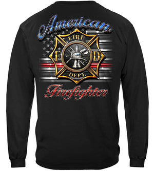 More Picture, Firefighter Vintage Tattoo Art Premium Hooded Sweat Shirt