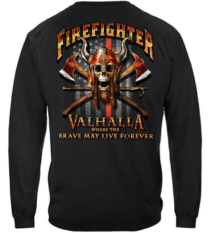 More Picture, Firefighter Viking Premium T-Shirt