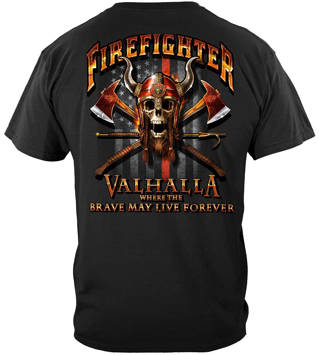 Firefighter Viking Premium T-Shirt