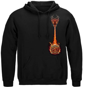 More Picture, Firefighter City Dragon Premium Hooded Sweat Shirt
