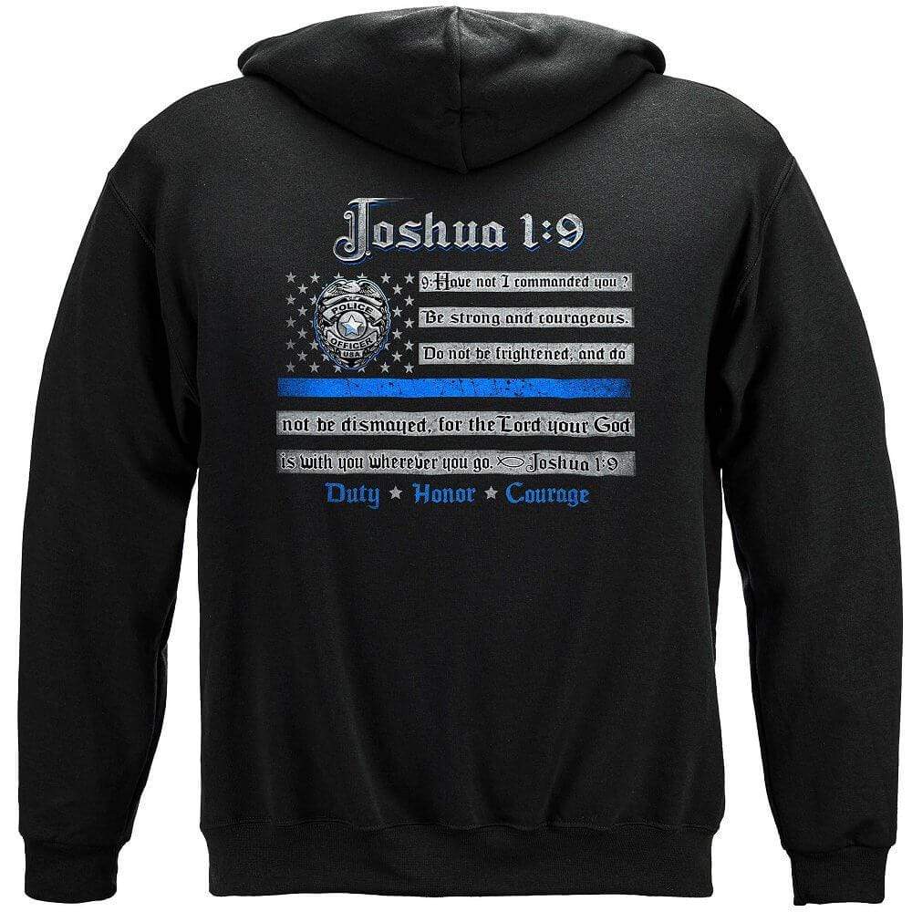 Law Enforcement Joshua 1:9 Premium Long Sleeves