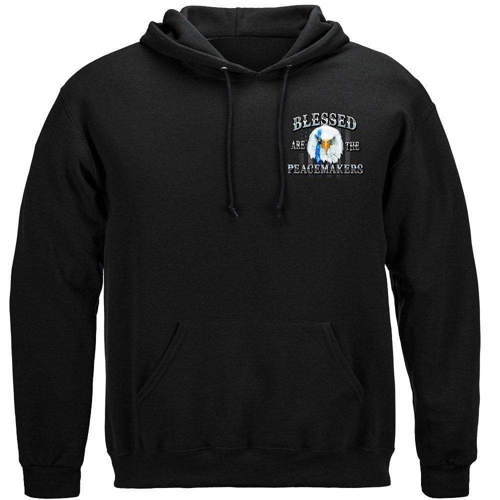 Blessed Are the Peace Makers Premium Hooded Sweat Shirt