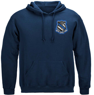 More Picture, Law enforcement Back the Blue Virtue Respect Honor Premium Long Sleeves