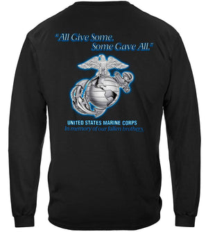 More Picture, Marines Gave All Premium Hooded Sweat Shirt