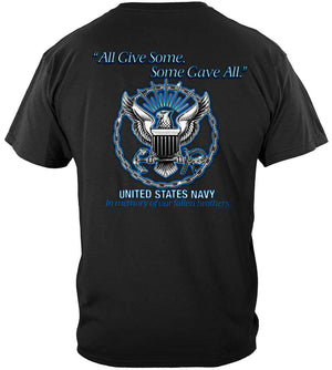More Picture, Gave All Navy Premium T-Shirt