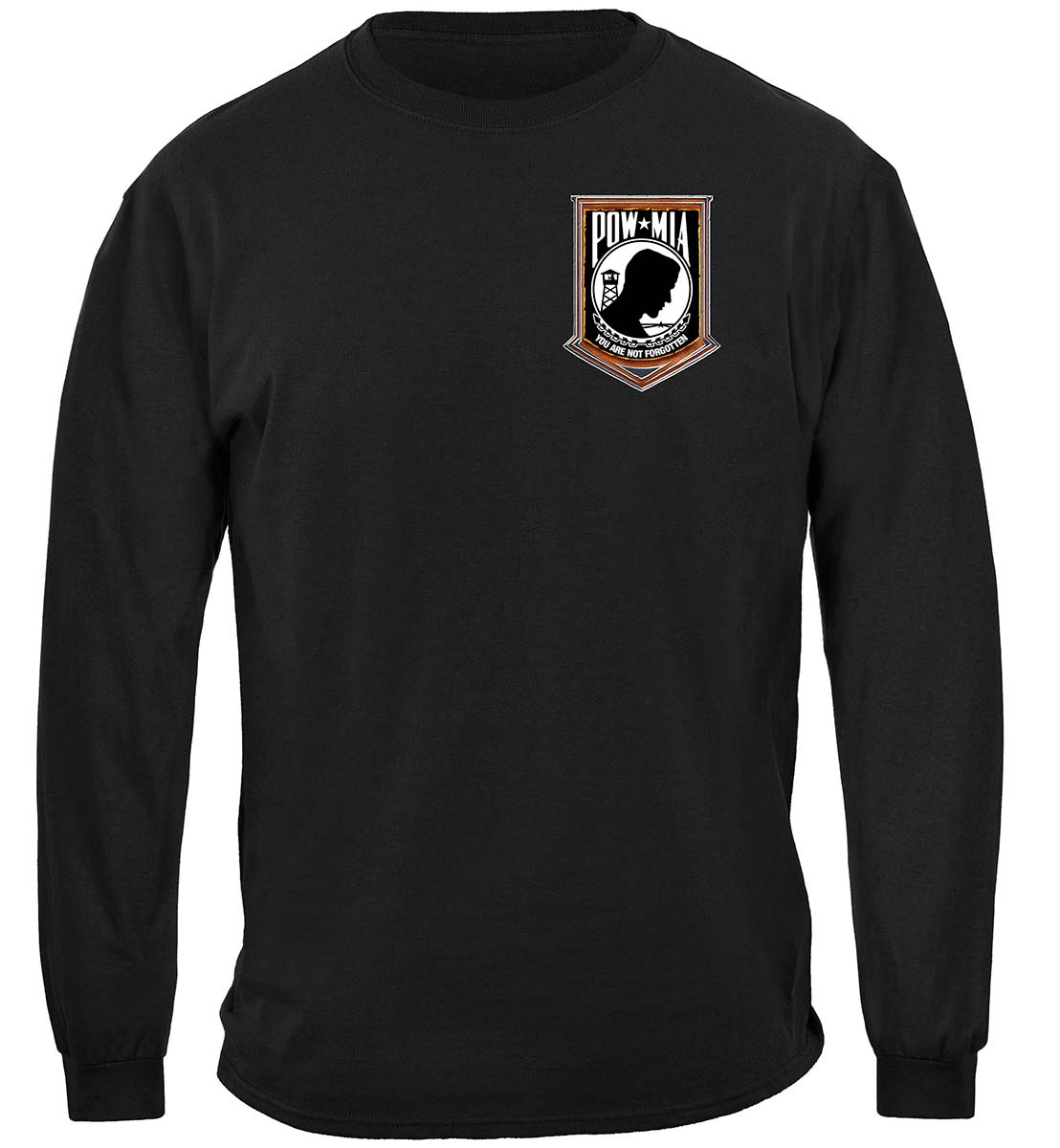 Pow Chrome Wings Premium Hooded Sweat Shirt